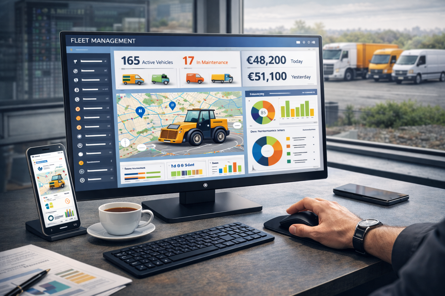 📊 Какие данные руководитель автопарка должен видеть каждый день
